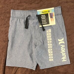 BOYS SHORTS YOUTH 4 HURLEY NEW LIGHT BLUE